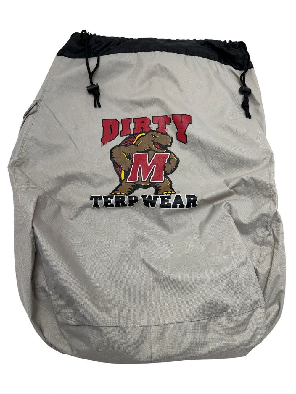 University of MD Terps Laundry Bag Large Gray